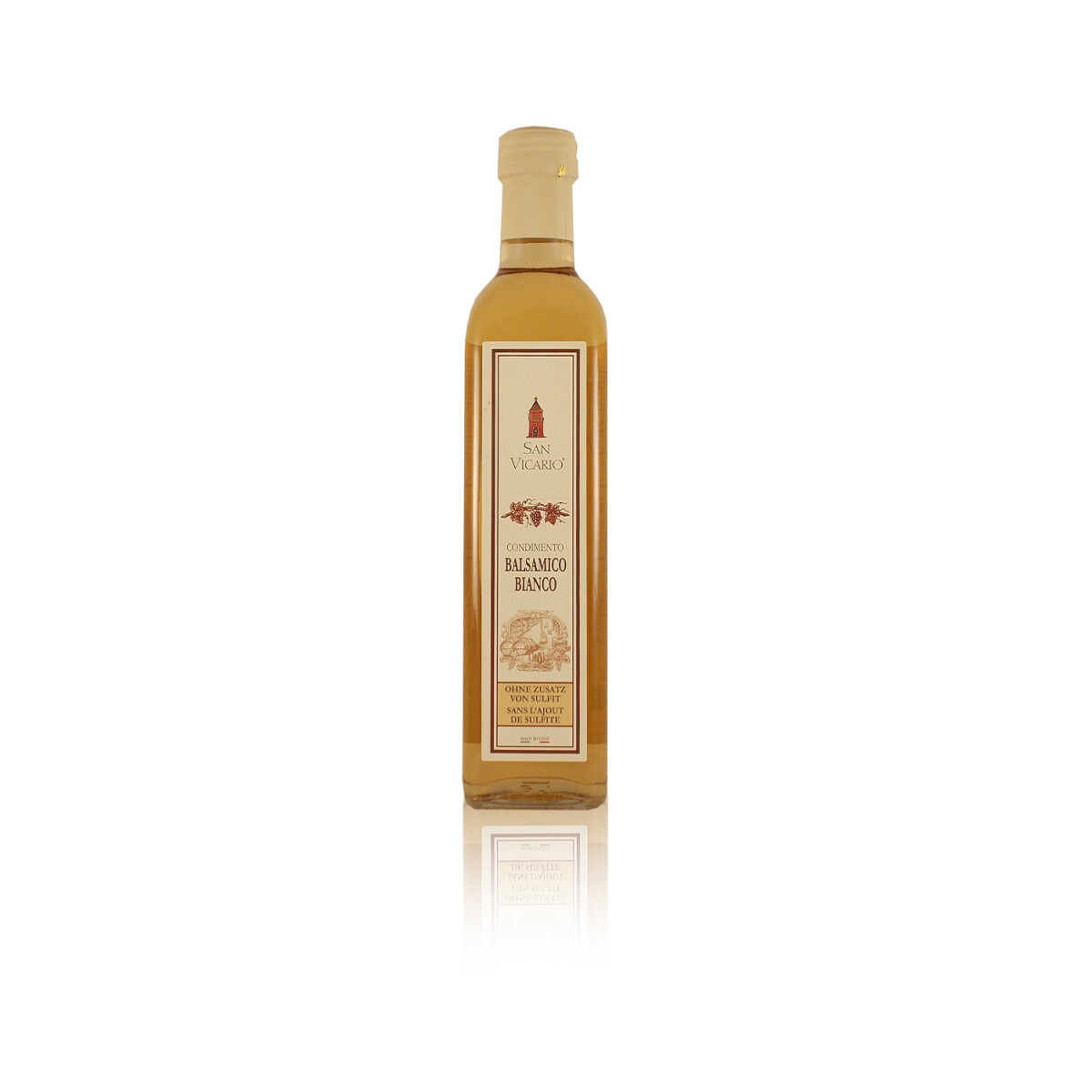 San Vicario Condimento Balsamico Bianco Essig histamingeprüft & ungeschwefelt 0,5l