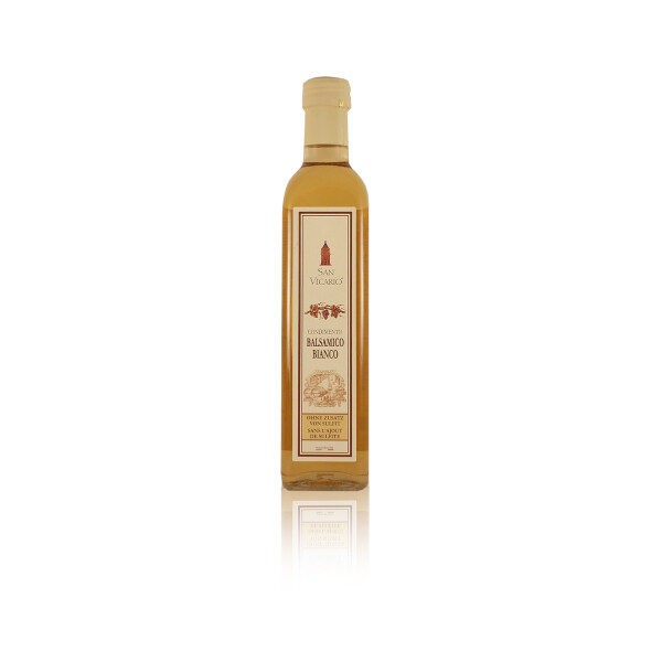 San Vicario Condimento Balsamico Bianco Essig histamingeprüft & ungeschwefelt 0,5l