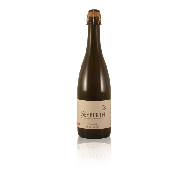 Seyberth Silvaner Sekt Brut Nature trad. Flaschengärung