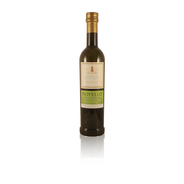 San Vicario NOVELLO Bio Olivenöl nativ extra Ernte 2025 0,5l