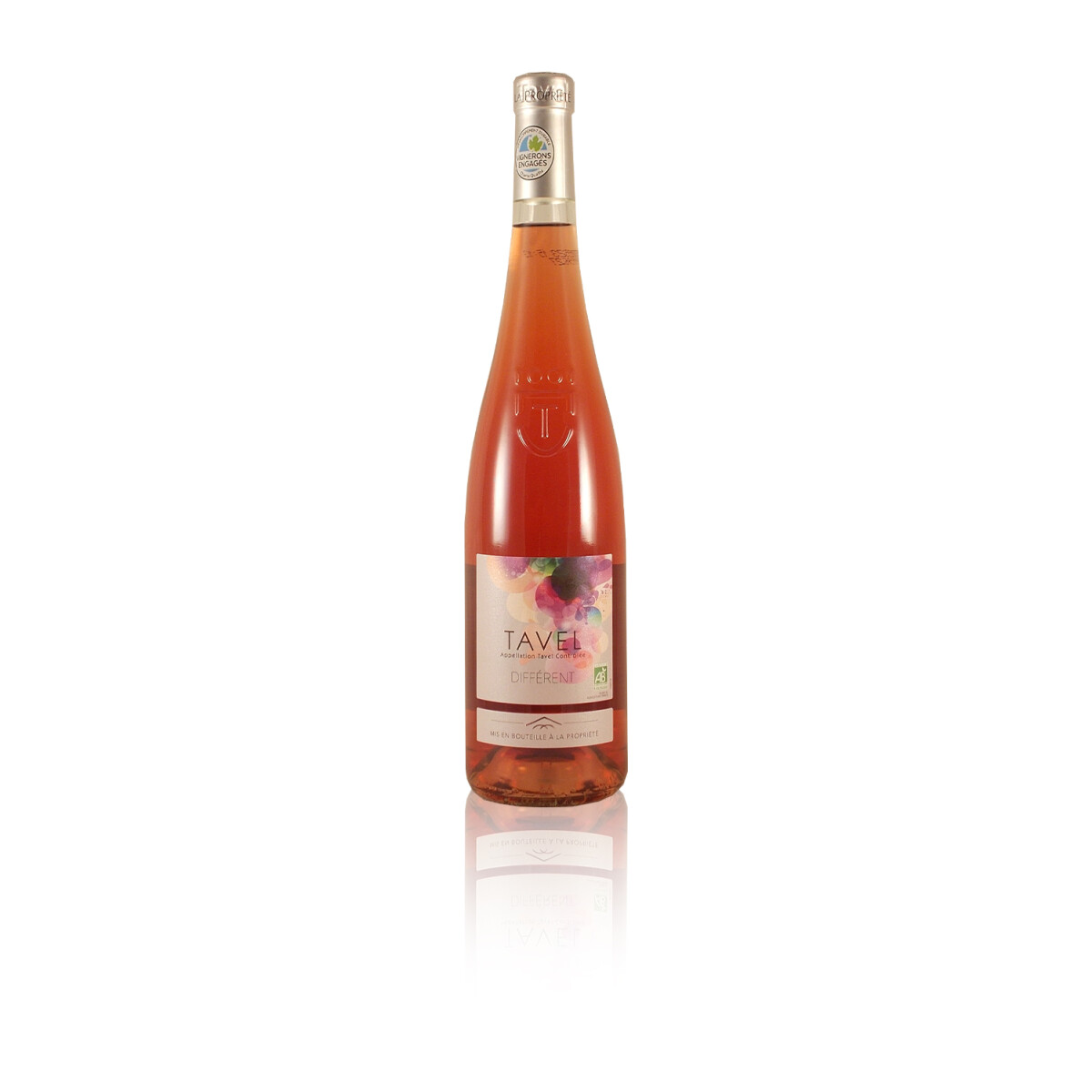 Les Vignerons de Tavel & Lirac Tavel Bio Tavel Différent Rosé Frankreich histamingeprüft Südfrankreich