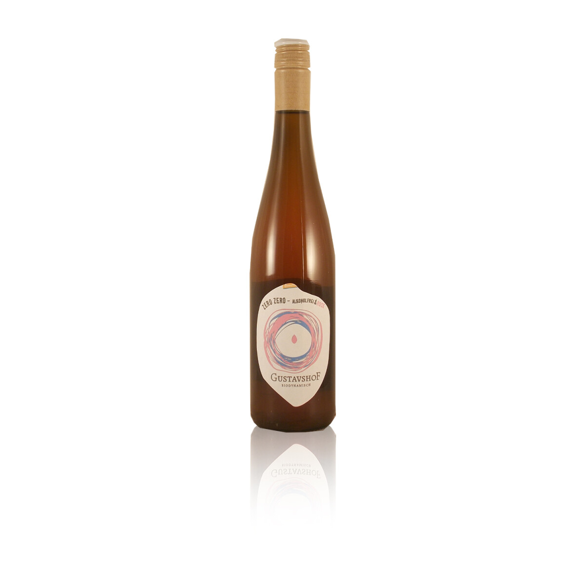 Proxy Wein Zero Zero Rosé vom Gustavshof aus Gau Eppenheim alkoholfrei Biowein Verjus