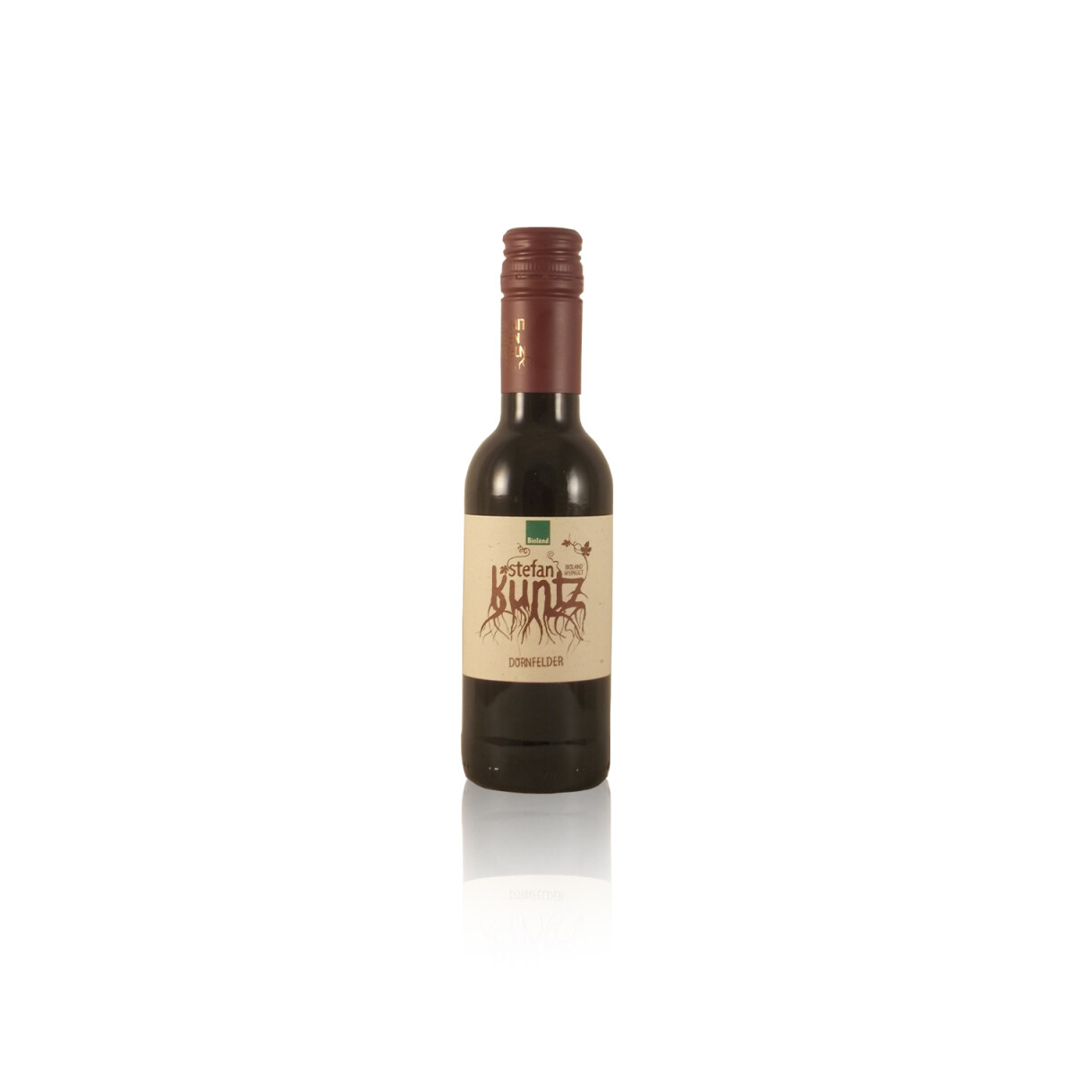 Stefan Kuntz Dornfelder kleine Flasche 250ml Rotwein trocken Pfalz Biowein