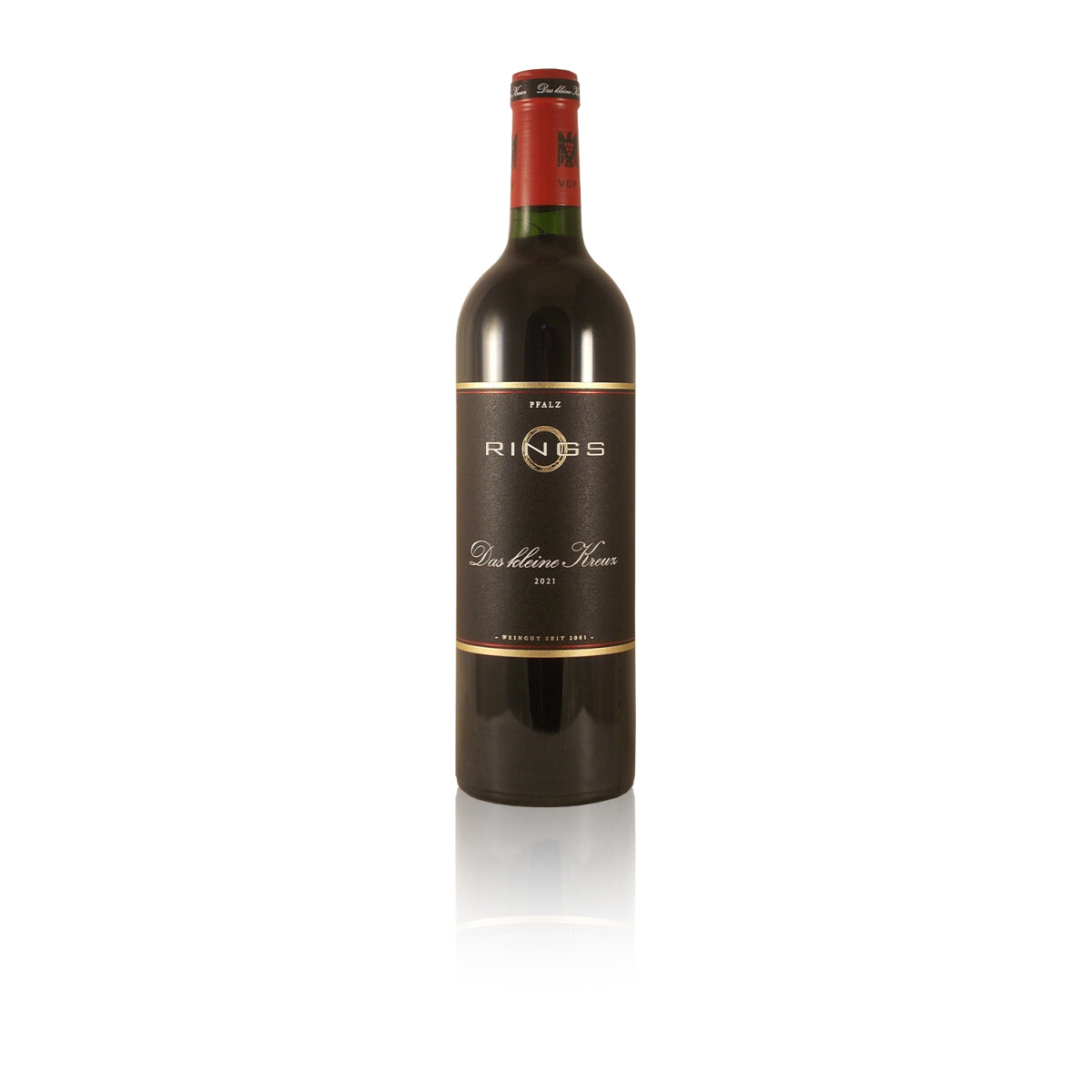 2023 Weingut Rings Das kleine Kreuz Rotwein VDP Pfalz trocken Cuvee Cabernet Sauvignon Syrah Merlot Deutschland Biowein