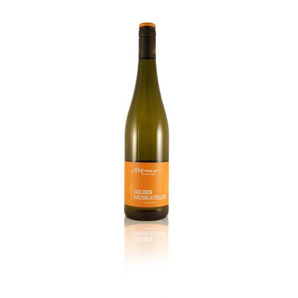 Goldmuskateller lieblich vom Weingut Hemer Abenheim Rheinhessen