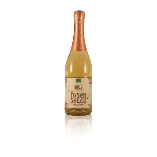 Stefan Kuntz Rosensecco alkoholfrei Biowein