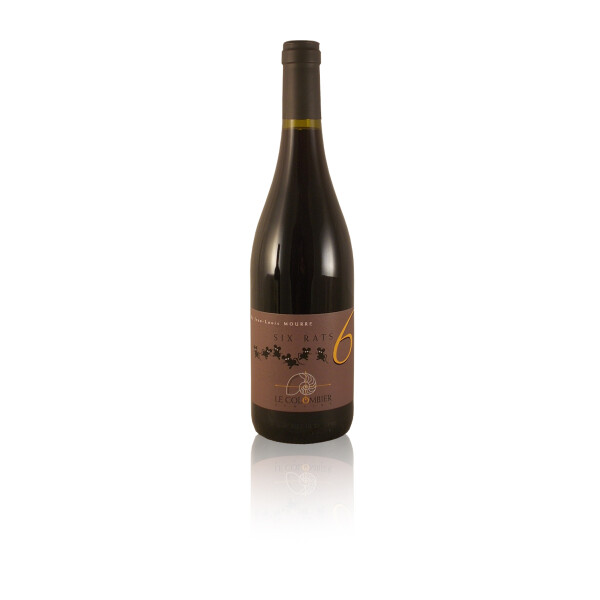 Domaine Le Colombier Six Rats Syrah Rotwein histamingeprüft Frankreich Rhône