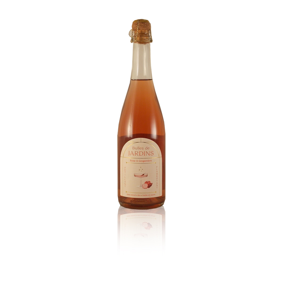 Bulles de Jardins Rose & Gingembre Sparkling alkoholfrei