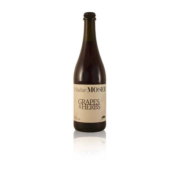 Vitikultur MOSER Grapes and Herbs alkoholfrei Demeter Österreich