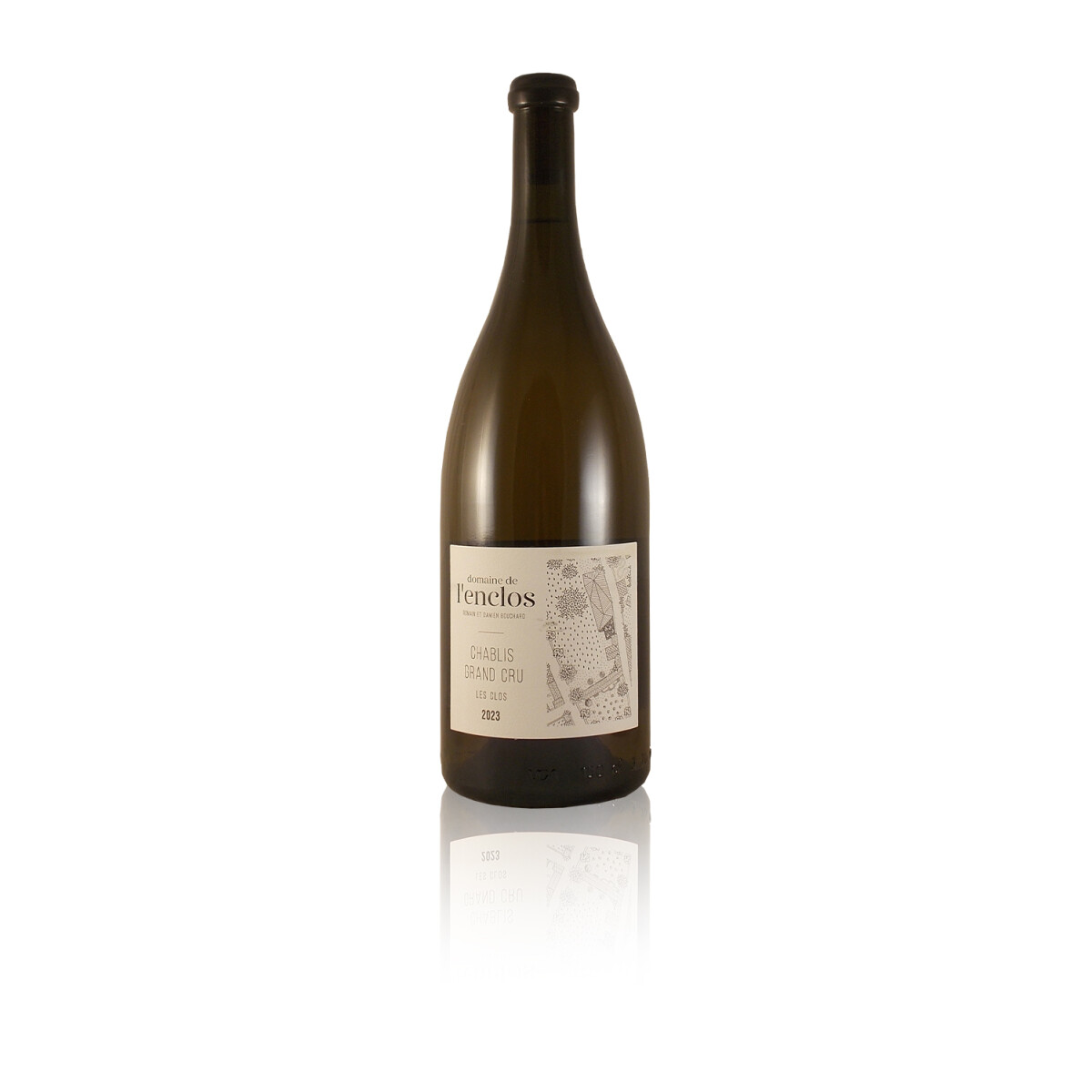 Magnumflasche Domaine lEnclos Chablis Grand Cru Les Clos 2023 Frankreich Bourgogne AOC Chardonnay Biowein