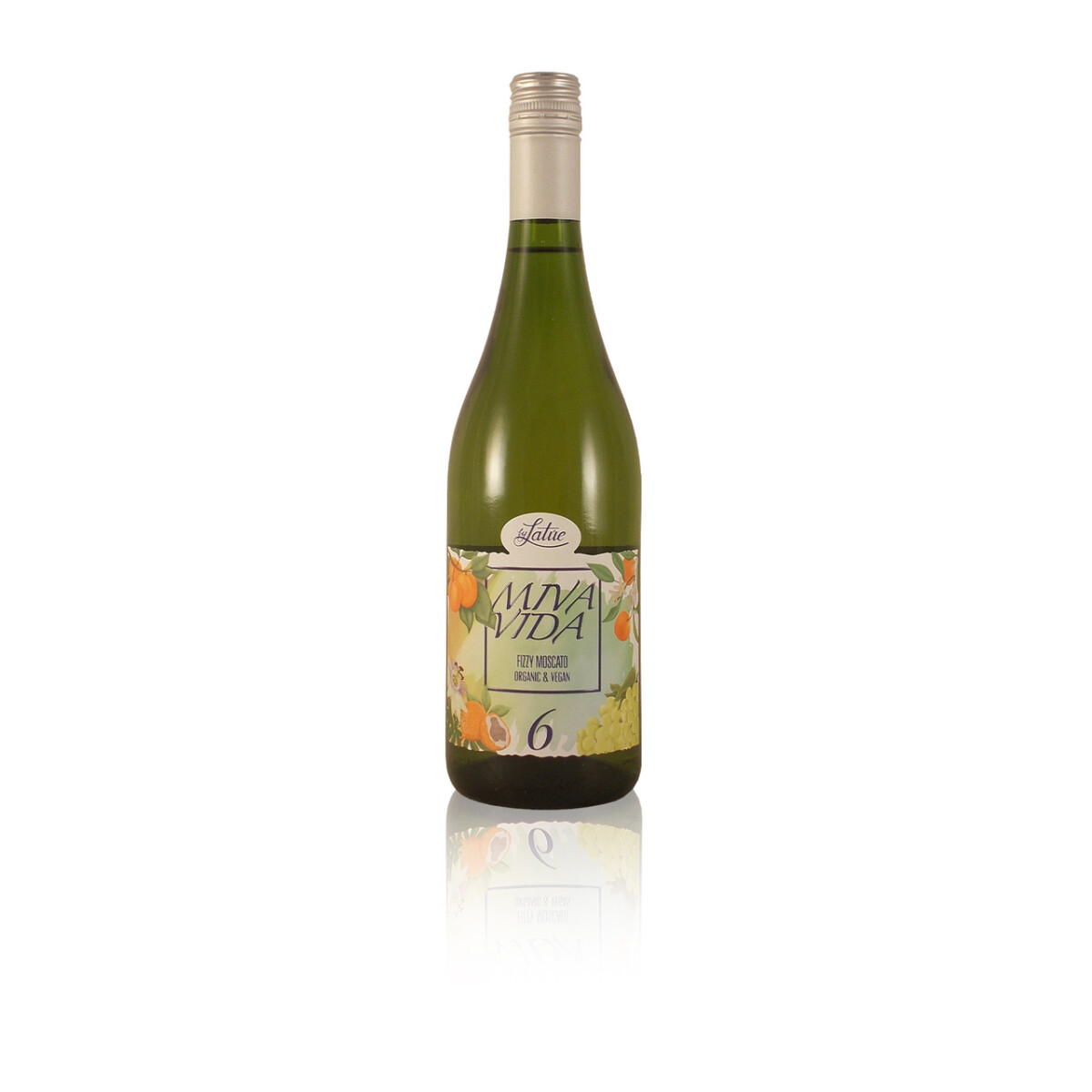By Latue Bio MIVA VIDA Fizzy Moscato Low Alcohol 6% histamingeprüft Spanien Grape must in fermentation