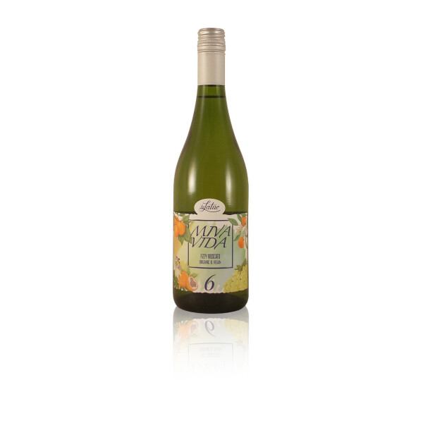 By Latue Bio MIVA VIDA Fizzy Moscato Low Alcohol 6% histamingeprüft Spanien Grape must in fermentation