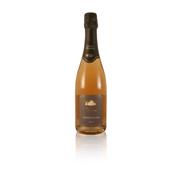 Domaine Dhommé Rosé Cremant de Loire AOP Brut Anju