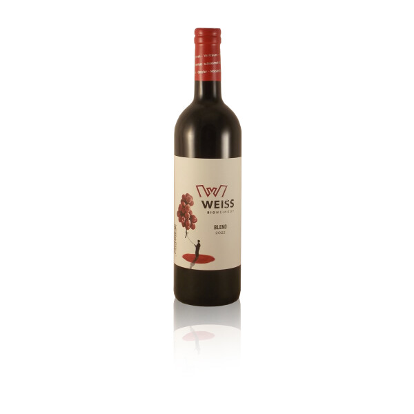 Flaschenbild Weiss Blend histamingeprüft (0,049 mg/l) Rotwein trocken 0,75 l