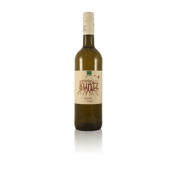 Stefan Kuntz Riesling Weißwein trocken Pfalz Biowein histamingeprüft