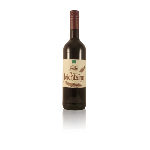 Stefan Kuntz Leichtsinn Rotwein feinherb Pfalz Biowein histamingeprüft