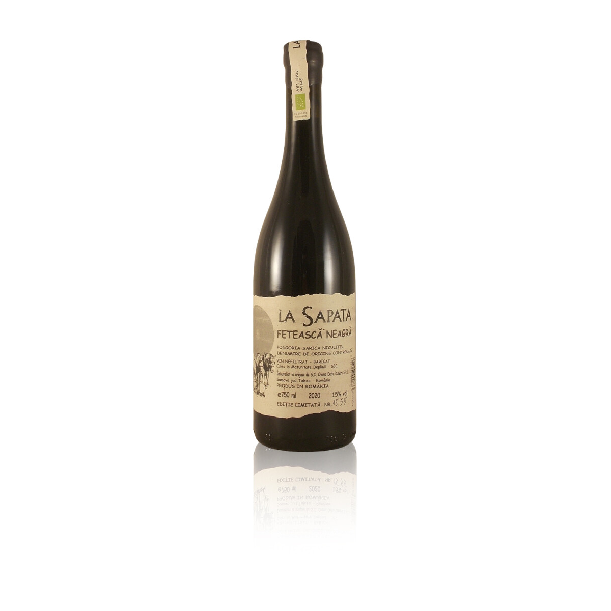 2. Wahl La Sapata Feteasca Neagra ROTWEIN Rumänien DOC Podgoria Sarica Niculitel