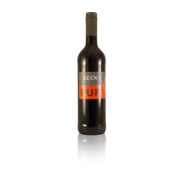 Seck PUR Rot Regent Rotwein Rheinhessen ungeschwefelt 0,75 l